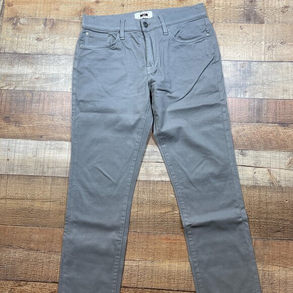 Joseph Abboud Gray Slim Fit 5 Pocket Pants size 31 x 30 - Picture 1 of 5